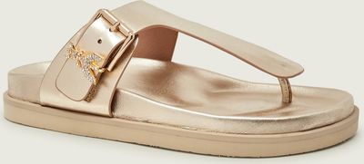 Klapki damskie na lato Patrizia Pepe ze sklepu: Gomez Fashion Store w kategorii: Klapki damskie