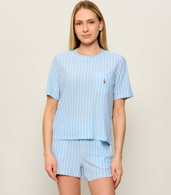 Piżama casual gładka Polo Ralph Lauren ze sklepu: Gomez Fashion Store w kategorii: Piżamy damskie - zdjęcie 874714-BD9-10338_RL262W00015234U