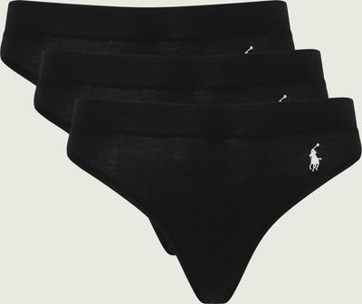 Majtki damskie bez wzorów casual Polo Ralph Lauren ze sklepu: Gomez Fashion Store w kategorii: Majtki damskie - zdjęcie 874714-BD9-10338_RL262W00015736U