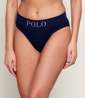 Majtki damskie z napisami Polo Ralph Lauren ze sklepu: Gomez Fashion Store w kategorii: Majtki damskie - zdjęcie 874714-BD9-10338_RL262W00015919U