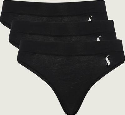 Majtki damskie bez wzorów Polo Ralph Lauren ze sklepu: Gomez Fashion Store w kategorii: Majtki damskie - zdjęcie 874714-BD9-10338_RL262W00016836U