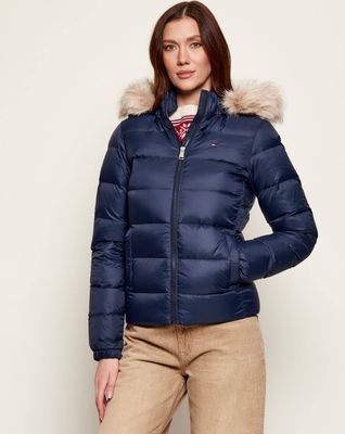 Kurtka damska jesienna Tommy Jeans ze sklepu: Gomez Fashion Store w kategorii: Kurtki damskie - zdjęcie 874714-BD9-10338_TM255W000087ZF7