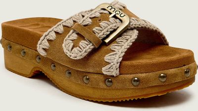 Klapki damskie na lato MOU ze sklepu: Gomez Fashion Store w kategorii: Klapki damskie - zdjęcie 874714-BD9-10338_OU262W000001006