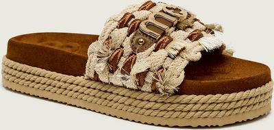 Klapki damskie na lato MOU ze sklepu: Gomez Fashion Store w kategorii: Klapki damskie - zdjęcie 874714-BD9-10338_OU262W000002030