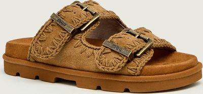 Klapki damskie na lato MOU ze sklepu: Gomez Fashion Store w kategorii: Klapki damskie - zdjęcie 874714-BD9-10338_OU262W000010006