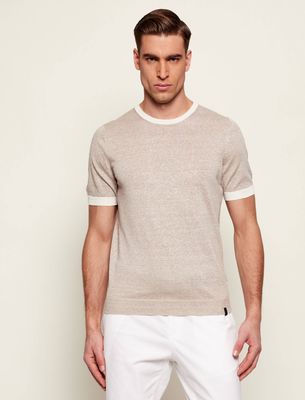 T-shirt męski Fay ze sklepu: Gomez Fashion Store w kategorii: T-shirty męskie - zdjęcie 874714-BD9-10338_FA262M000014015