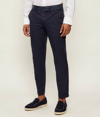 Spodnie męskie na lato casual Fay ze sklepu: Gomez Fashion Store w kategorii: Spodnie męskie - zdjęcie 874714-BD9-10338_FA262M000020020