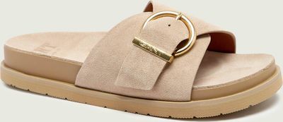 Klapki damskie na lato Gant ze sklepu: Gomez Fashion Store w kategorii: Klapki damskie - zdjęcie 874714-BD9-10338_GA262W000007A95