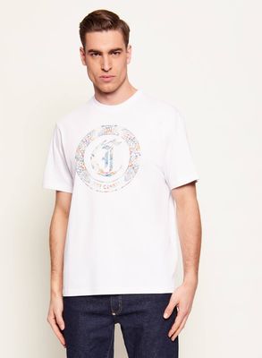 Just Cavalli - T-shirt męski ze sklepu: Gomez Fashion Store w kategorii: T-shirty męskie - zdjęcie 874714-BD9-10338_CA262M000037005