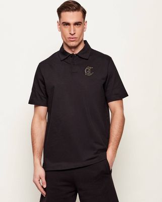 T-shirt męski na wiosnę Just Cavalli ze sklepu: Gomez Fashion Store w kategorii: T-shirty męskie - zdjęcie 874714-BD9-10338_CA262M000056899