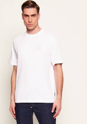 Just Cavalli - T-shirt męski letni ze sklepu: Gomez Fashion Store w kategorii: T-shirty męskie - zdjęcie 874714-BD9-10338_CA262M000026005