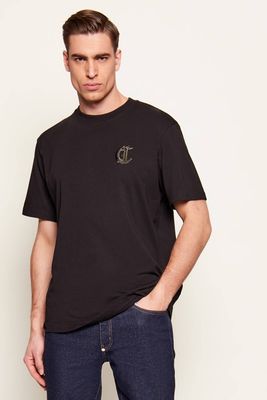 T-shirt męski Just Cavalli ze sklepu: Gomez Fashion Store w kategorii: T-shirty męskie - zdjęcie 874714-BD9-10338_CA262M000026899