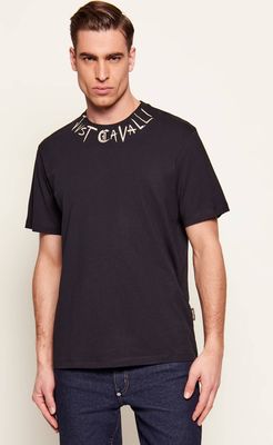 T-shirt męski Just Cavalli ze sklepu: Gomez Fashion Store w kategorii: T-shirty męskie - zdjęcie 874714-BD9-10338_CA262M000029899