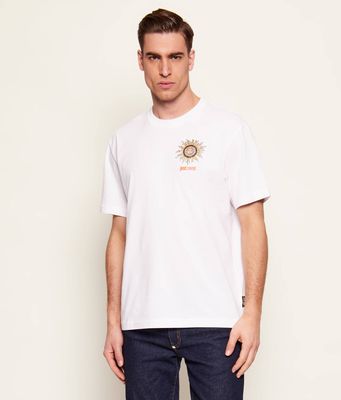 Just Cavalli - T-shirt męski na wiosnę ze sklepu: Gomez Fashion Store w kategorii: T-shirty męskie - zdjęcie 874714-BD9-10338_CA262M000038005