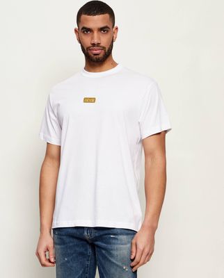 Versace Jeans Couture - T-shirt męski wiosenny ze sklepu: Gomez Fashion Store w kategorii: T-shirty męskie - zdjęcie 874714-BD9-10338_VR262M000015A10