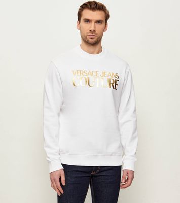 Bluza męska w stylu młodzieżowym Versace Jeans Couture ze sklepu: Gomez Fashion Store w kategorii: Bluzy męskie - zdjęcie 874714-BD9-10338_VR262M000003A10