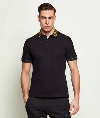 Versace Jeans Couture - T-shirt męski na lato ze sklepu: Gomez Fashion Store w kategorii: T-shirty męskie - zdjęcie 874714-BD9-10338_VR262M000016A06