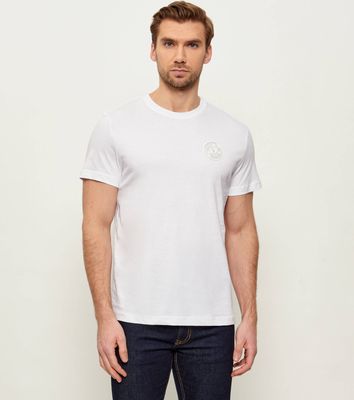 Versace Jeans Couture - T-shirt męski na lato ze sklepu: Gomez Fashion Store w kategorii: T-shirty męskie - zdjęcie 874714-BD9-10338_VR262M000010A10