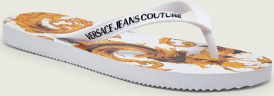 Klapki męskie na lato Versace Jeans Couture ze sklepu: Gomez Fashion Store w kategorii: Klapki męskie - zdjęcie 874714-BD9-10338_VR262M000029A10