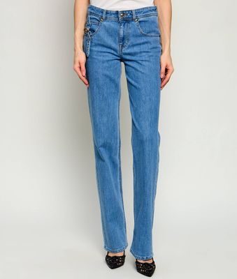 Versace Jeans Couture - Jeansy damskie na wiosnę ze sklepu: Gomez Fashion Store w kategorii: Jeansy damskie - zdjęcie 874714-BD9-10338_VR262W000017904