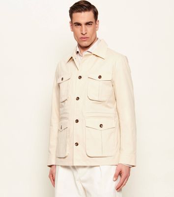 Kurtka męska wiosenna Oscar Jacobson ze sklepu: Gomez Fashion Store w kategorii: Kurtki męskie - zdjęcie 874714-BD9-10338_OJ262M000004117