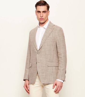Marynarka męska na lato Oscar Jacobson ze sklepu: Gomez Fashion Store w kategorii: Marynarki męskie - zdjęcie 874714-BD9-10338_OJ262M000007119