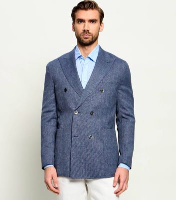 Marynarka męska elegancka na wiosnę Oscar Jacobson ze sklepu: Gomez Fashion Store w kategorii: Marynarki męskie - zdjęcie 874714-BD9-10338_OJ262M000016121