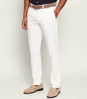 Spodnie męskie Oscar Jacobson ze sklepu: Gomez Fashion Store w kategorii: Spodnie męskie - zdjęcie 874714-BD9-10338_OJ262M000018027