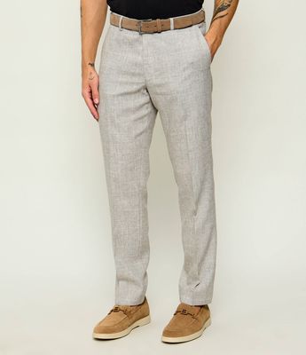 Spodnie męskie na wiosnę na lato Oscar Jacobson ze sklepu: Gomez Fashion Store w kategorii: Spodnie męskie - zdjęcie 874714-BD9-10338_OJ262M000019055