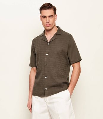Koszula męska Oscar Jacobson ze sklepu: Gomez Fashion Store w kategorii: Koszule męskie - zdjęcie 874714-BD9-10338_OJ262M000023126