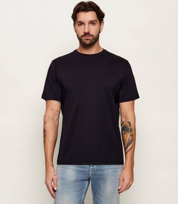 T-shirt męski na lato casual Oscar Jacobson ze sklepu: Gomez Fashion Store w kategorii: T-shirty męskie - zdjęcie 874714-BD9-10338_OJ262M000024003
