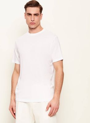 T-shirt męski casualowy Oscar Jacobson ze sklepu: Gomez Fashion Store w kategorii: T-shirty męskie - zdjęcie 874714-BD9-10338_OJ262M000024084