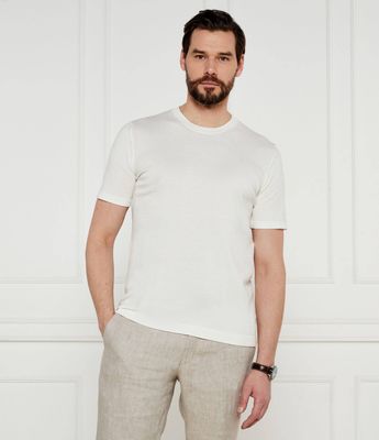Sweter męski wiosenny Oscar Jacobson ze sklepu: Gomez Fashion Store w kategorii: Swetry męskie - zdjęcie 874714-BD9-10338_OJ252M000021027
