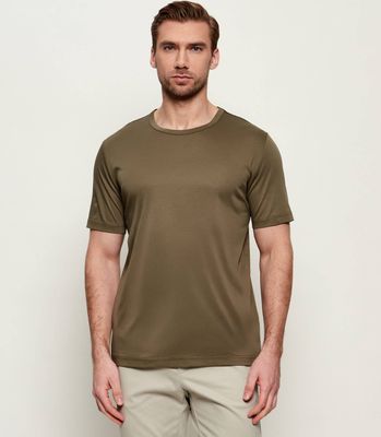 T-shirt męski na lato TIGER OF SWEDEN ze sklepu: Gomez Fashion Store w kategorii: T-shirty męskie - zdjęcie 874714-BD9-10338_TG262M000001040
