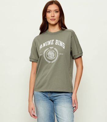 Anine Bing - Bluzka damska wiosenna ze sklepu: Gomez Fashion Store w kategorii: Bluzki damskie - zdjęcie 874714-BD9-10338_AB262W000010021