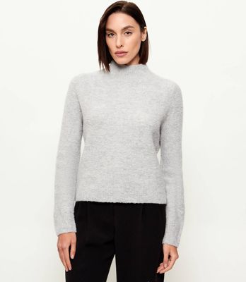 BOSS BLACK - Sweter damski zimowy ze sklepu: Gomez Fashion Store w kategorii: Swetry damskie - zdjęcie 874714-BD9-10338_BB255W000072058