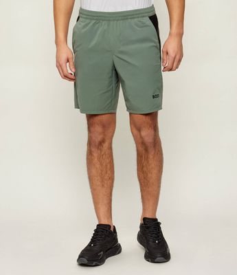 Spodenki męskie na wiosnę BOSS GREEN ze sklepu: Gomez Fashion Store w kategorii: Spodenki męskie - zdjęcie 874714-BD9-10338_BG255M000128358