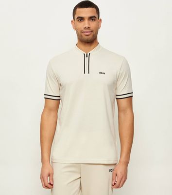 BOSS GREEN - T-shirt męski casual ze sklepu: Gomez Fashion Store w kategorii: T-shirty męskie - zdjęcie 874714-BD9-10338_BG255M000014131