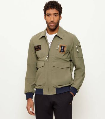 Aeronautica Militare - Kurtka męska na wiosnę ze sklepu: Gomez Fashion Store w kategorii: Kurtki męskie - zdjęcie 874714-BD9-10338_AM261M000001424