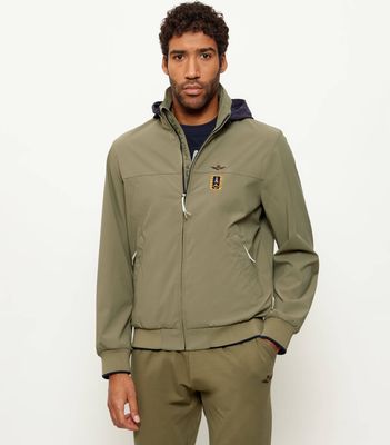 Kurtka męska casualowa Aeronautica Militare ze sklepu: Gomez Fashion Store w kategorii: Kurtki męskie - zdjęcie 874714-BD9-10338_AM261M000002424