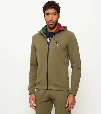 Bluza męska na wiosnę Aeronautica Militare ze sklepu: Gomez Fashion Store w kategorii: Bluzy męskie - zdjęcie 874714-BD9-10338_AM261M000006424