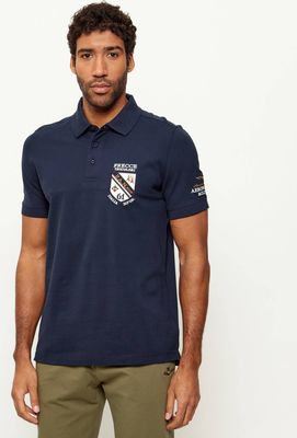 T-shirt męski młodzieżowy Aeronautica Militare ze sklepu: Gomez Fashion Store w kategorii: T-shirty męskie - zdjęcie 874714-BD9-10338_AM261M000008001
