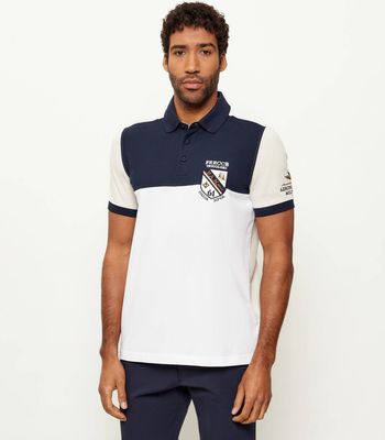 Aeronautica Militare - T-shirt męski na wiosnę ze sklepu: Gomez Fashion Store w kategorii: T-shirty męskie - zdjęcie 874714-BD9-10338_AM261M000008425