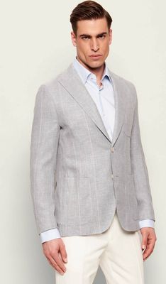 Marynarka męska elegancka Eleventy ze sklepu: Gomez Fashion Store w kategorii: Marynarki męskie - zdjęcie 874714-BD9-10338_EV262M000003002