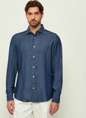 Koszula męska na jesień Eleventy ze sklepu: Gomez Fashion Store w kategorii: Koszule męskie - zdjęcie 874714-BD9-10338_EV262M000016011