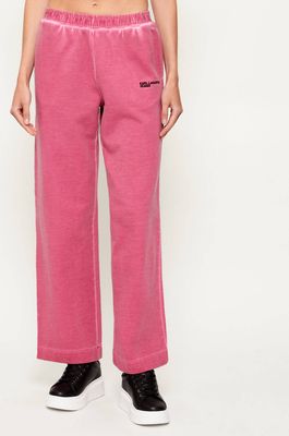 Spodnie damskie Karl Lagerfeld Jeans ze sklepu: Gomez Fashion Store w kategorii: Spodnie damskie - zdjęcie 874714-BD9-10338_KJ261W000004086