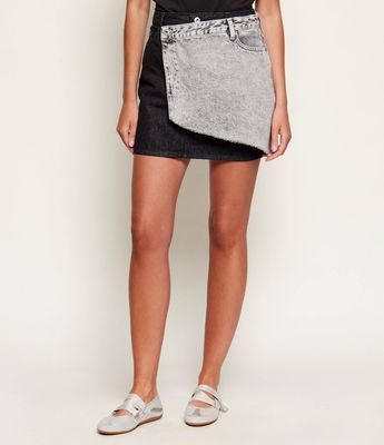 Spódnica na wiosnę Karl Lagerfeld Jeans ze sklepu: Gomez Fashion Store w kategorii: Spódnice - zdjęcie 874714-BD9-10338_KJ261W000006087