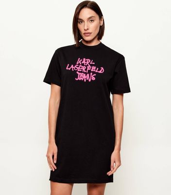 Sukienka na wiosnę Karl Lagerfeld Jeans ze sklepu: Gomez Fashion Store w kategorii: Sukienki - zdjęcie 874714-BD9-10338_KJ261W000010002