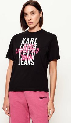 Bluzka damska młodzieżowa Karl Lagerfeld Jeans ze sklepu: Gomez Fashion Store w kategorii: Bluzki damskie - zdjęcie 874714-BD9-10338_KJ261W000013002