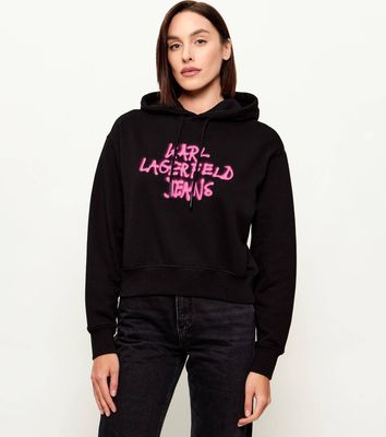 Bluza damska na wiosnę Karl Lagerfeld Jeans ze sklepu: Gomez Fashion Store w kategorii: Bluzy damskie - zdjęcie 874714-BD9-10338_KJ261W000014002